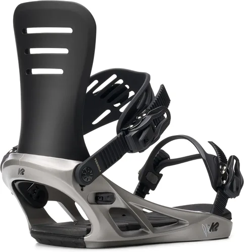 Miniatura 7 de K2 Formula - Fijaciones de snowboard para hombre, flexible sensible, soporte estable, control fiable, para todo tipo de montaña, estilo libre Negro