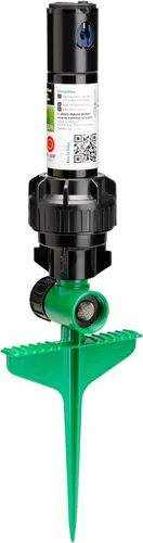 Miniatura 8 de Rain Bird 42SASPG 42SA - Rociador de accionamiento por engranajes para césped y jardín en espiga verde resistente, patrón ajustable de 40° a 360°