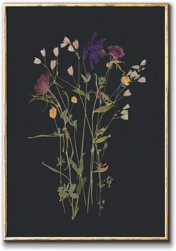 Miniatura 14 de Lienzo de diente de león en blanco y negro, diseño vintage de diente de león, póster de plantas en blanco y negro, pintura de lienzo de flores