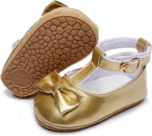 Miniatura 2 de Zapatos de verano para niños pequeños, zapatos individuales para niñas pequeñas, zapatos individuales con lazo para primeros caminos, sandalias