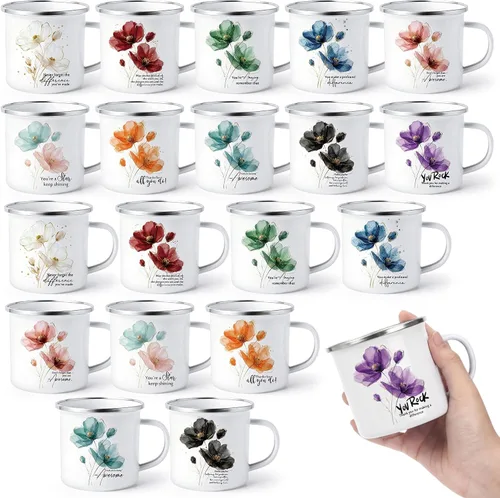Miniatura 15 de Norme 10 tazas de regalo de agradecimiento, regalos de agradecimiento a los empleados, a granel para la semana del profesor, enfermera, 12 onzas