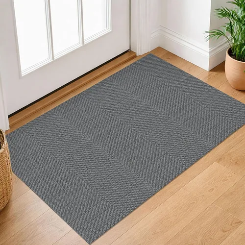 Miniatura 149 de IOHOUZE Alfombra de Área Lavable 4x6 Antideslizante con Respaldo de Goma Alfombras Tejidas para Entrada Interior Alfombras de Dormitorio Alfombra