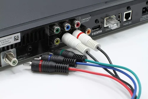 Miniatura 5 de THE CIMPLE CO Cable de audio y video componente RCA de 5 partes de 6 pies – Cable de TV componente YPbPr con compuesto de audio para 480i, 480p