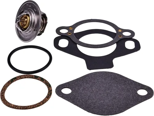 Kit de termostato 807252Q4 18-3668 compatible con motores MerCruiser Quicksilver V-6 y V-8 MerCruiser 1983-2016 8.2L V8 0A338533-0F775199 1985-1995