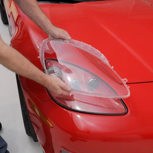 Miniatura 7 de Topteng Pasajero L+R par de lente de repuesto para 05-13 C6 Corvette