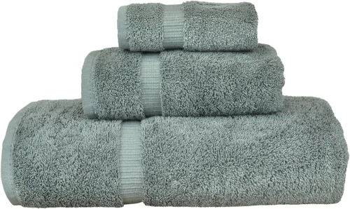 Miniatura 72 de Colección de calidad de hotel y spa, altamente absorbente y de secado rápido, 100% algodón turco, 750+ GSM, toallas ecológicas, toallas con borde