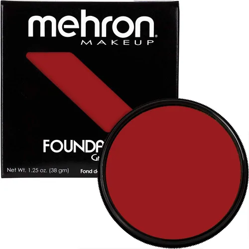 Miniatura 15 de Mehron Greasepaint- Base de maquillaje(1.25 onzas), Negro