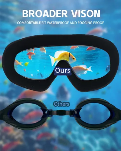Miniatura 2 de Gafas de natación, gafas de natación sin fugas, protección completa para adultos, hombres, mujeres y jóvenes