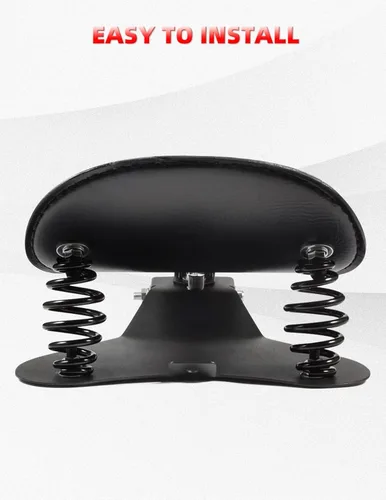 Miniatura 7 de Amazicha Resortes de asiento solo negros de 3 pulgadas para Harley Davidson Chopper Bobber Softail Sportster