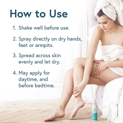 Miniatura 4 de Creda Fresh - Desodorante antitranspirante para hombres y mujeres, desodorante sin aluminio con lavanda, desodorante de pies de larga duración