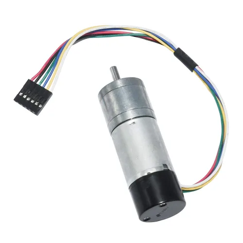 Miniatura 7 de Motorreductor con codificador CC de 24 V 35RPM para Arduino y impresoras 3D