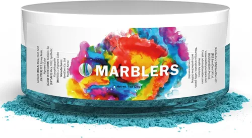 Miniatura 112 de MARBLERS - Polvo de mica de grado cosmético, nacarado, no tóxico, vegano, libre de crueldad, sombra de ojos, esmalte de uñas, arte de uñas, [Gris]