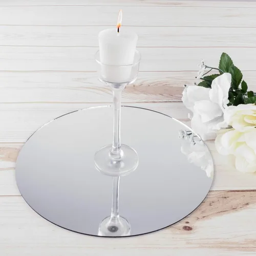 Miniatura 5 de Espejo redondo para centro de mesa de bodas, M