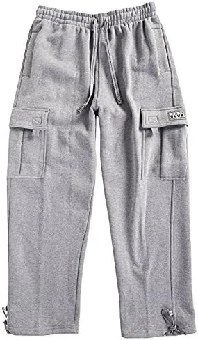 Miniatura 4 de Pro Club - Pantalones cargo de vellón pesado para hombre