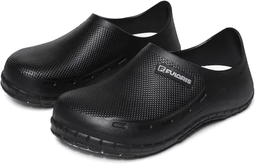 Chef Shoes for Men Zapatos para Cocina Hombres Non Slip Work Shoes Women Clogs Comfortable Nursing Nurse Croc Shoes for Food Service Unisex Indoor