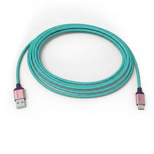 Miniatura 7 de Cable Mophie Charge Stream USB-C a USB-C de 1m/3 pies - Entrega de energía de 60W, silicona Enduraflex, diseño trenzado ultraduradero para uso diario