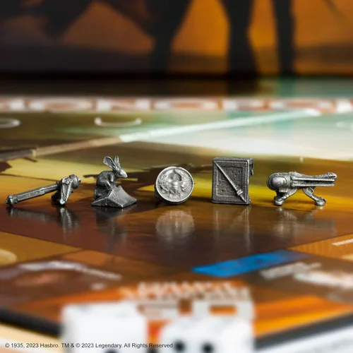Miniatura 6 de Monopoly: Dune Juega como The Ducal Ring, Crysknife, Gom Jabbar y más Juego coleccionable con licencia oficial basado en The Movie Dune