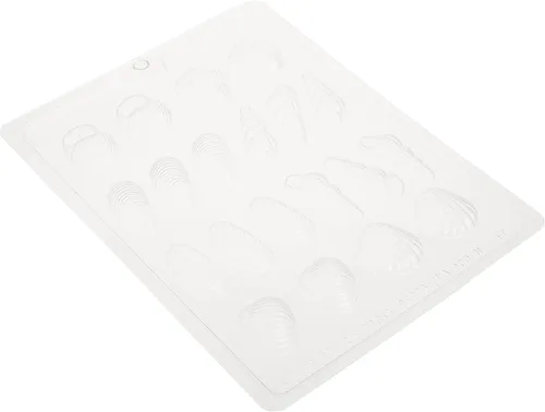 Miniatura 4 de Cybrtrayd Molde de caramelo de chocolate con cáscaras 3D con instrucciones exclusivas para moldear chocolate con derechos de autor de Cybrtrayd