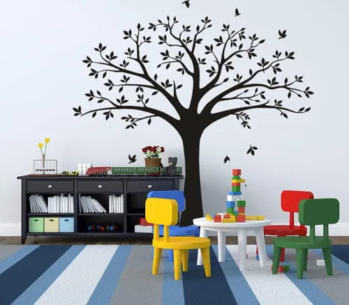 Miniatura 4 de Tamaño grande árbol de familia Marcos de Fotos pegatina de pared vinilo calcomanía decorativo para pared para la decoración del hogar