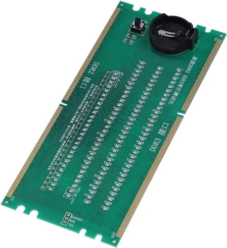 Miniatura 3 de VBESTLIFE - Tarjeta base de escritorio para PC, DDR 2/DDR 3 RAM con ranura de memoria RAM con luz LED