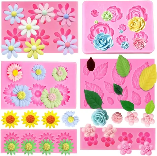 Miniatura 6 de Molde de silicona para arco, 2 piezas con 4 agujeros, molde de chocolate para arco, moldes de fondant para arcos, moldes de azúcar para caramelos