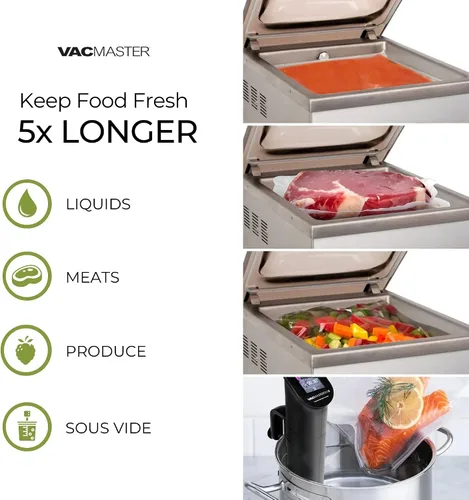 Miniatura 4 de Sellador al vacío con cámara VacMaster VP230