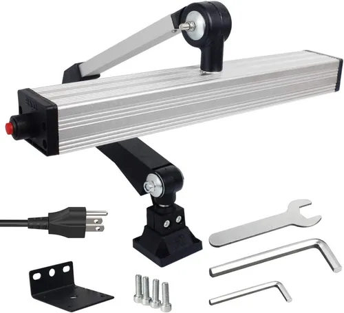 Miniatura 9 de Luz de trabajo de máquina impermeable LED, ángulo ajustable multiusos, aleación de aluminio, brazo largo para torno CNC fresado taladro prensa