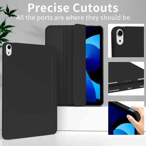 Miniatura 2 de Funda para iPad (A16) de 11ª generación de 11 pulgadas 2025/iPad de 10.9 pulgadas 2022, encendido y apagado automático, compatible con Touch ID