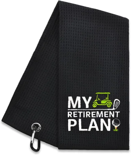 Miniatura 12 de Hafhue The GolfFather - Divertida toalla de golf, regalos de golf para hombres y mujeres, accesorios de golfista para hombre o mujer, regalos