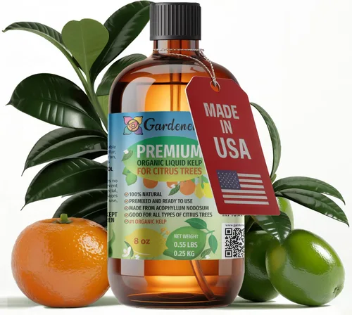 Miniatura 20 de GARDENERA Superalimento orgánico prémium de algas marinas y algas marinas para plantas AGLAONEMA, 8 onzas, concentrado de fertilizante líquido