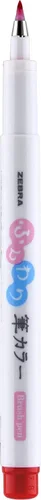 Miniatura 3 de ZEBRA PEN cepillo, punta, colores surtidos, 6 unidades ZEBRA FUNWARI PEN ST 6/PKG, paquete de 6