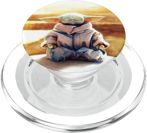 Miniatura 8 de Star Wars The Mandalorian The Child Grogu Meditates PopSockets intercambiables PopGrip