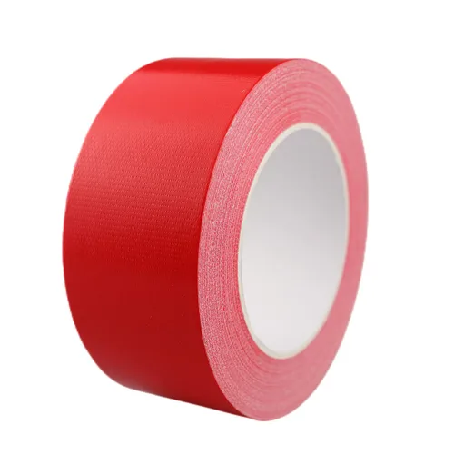 Miniatura 3 de Cinta adhesiva multiusos de 2 pulgadas x 33 yardas, resistente, impermeable, ideal para reparaciones, embalaje, manualidades y proyectos de Rojo