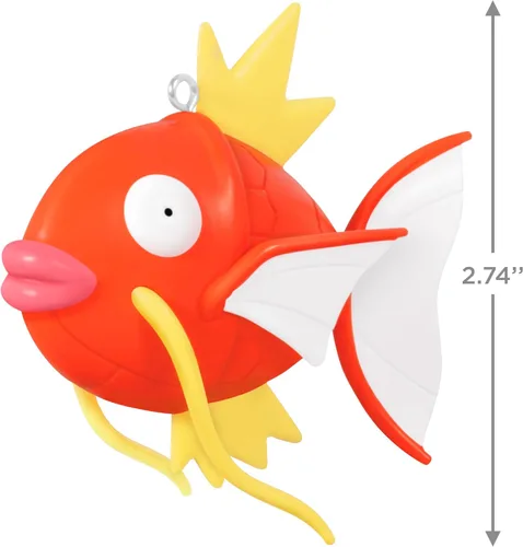 Miniatura 5 de Adorno navideño Hallmark Keepsake 2024, Pokémon Magikarp, Regalos para fans de Pokémon