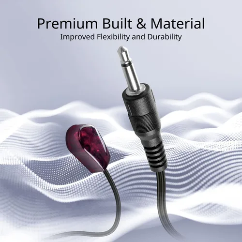 Miniatura 3 de TNP - Cable emisor de infrarrojos IR de 10 pies - Cable infrarrojo de 0.138 in Jack de triple cabeza para sistema repetidor IR Xbox One Receptor AV