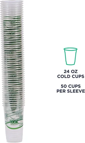 Miniatura 8 de Eco-Products, Inc GreenStripe - Vasos para bebidas frías, Transparente, 1000