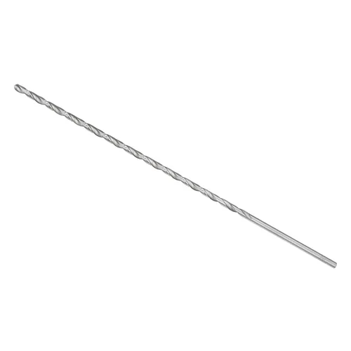 Miniatura 106 de Broca helicoidal extra larga, 0.276 in de diámetro de taladro 9.843 in de longitud total, broca helicoidal de acero de alta velocidad