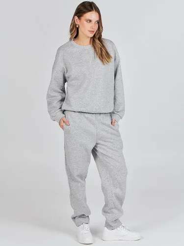 Miniatura 7 de Prinbara Conjunto de 2 piezas para mujer, de manga larga, cuello redondo, sin botones, pantalones deportivos