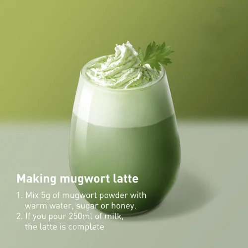 Miniatura 4 de TOJONGHERB Artemisa en polvo/2.82oz/artemisa coreana/grano fino/polvo verde para colorante alimentario