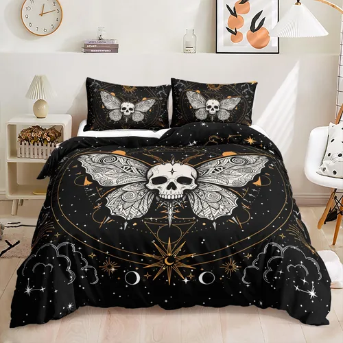 Miniatura 11 de HOSIMA Axolotl - Juego de ropa de cama Kawaii para decoración de dormitorio de niños, juego de funda de edredón de 3 piezas, 1 funda de edredón