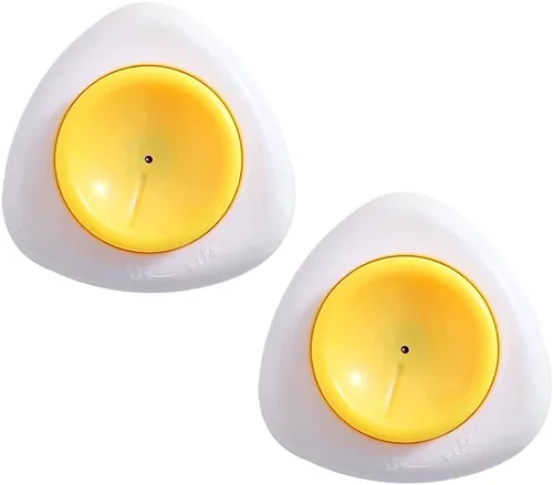 Miniatura 10 de Jawbush Piercing magnético para huevos crudos, con base magnética y bloqueo de seguridad, pelador de huevos duros, pinchador de huevos para obtener