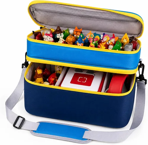 Miniatura 9 de Bevegekos Bolsa de viaje de almacenamiento para Toniebox 2, juego de iniciación, para figuras de Tonie, estación de carga y auriculares, solo funda