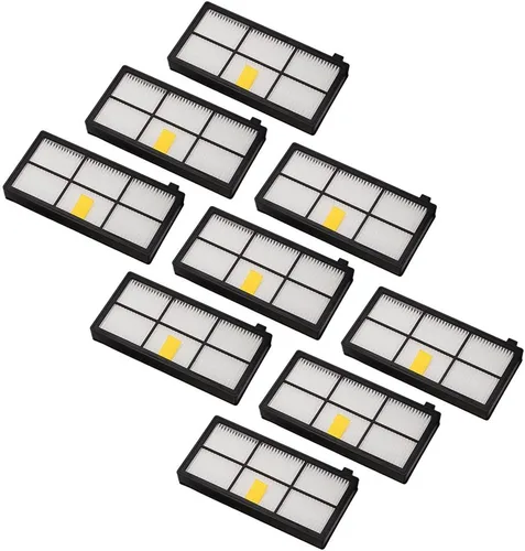 Filtros de repuesto compatibles con iRobot Roomba 800 y 900 Series 801 805 850 860 870 877 880 890 891 895 960 961 980 981 985, paquete de 9