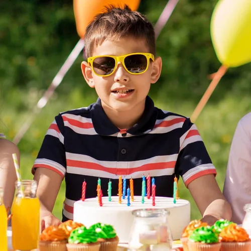 Miniatura 5 de MIAHART Gafas de sol para niños, colores neón a granel, regalos para niños y niñas, verano, playa, piscina, fiesta