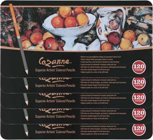 Miniatura 10 de Cezanne Creative Mark - Lápices de colores de primera calidad, juego de 72 lápices de dibujo altamente pigmentados, lápices de colorear