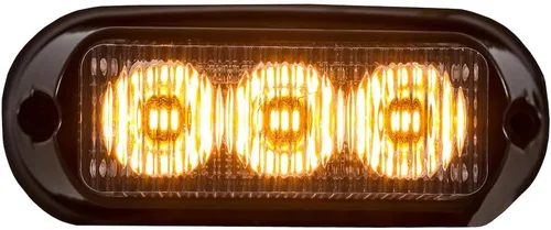 Buyers Products 8891120 - Luz estroboscópica LED de 4 pulgadas, barra de luz, luces de señal, luces de advertencia para camiones utilitarios y