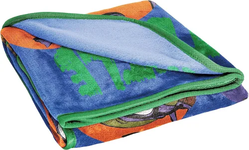 Miniatura 3 de Jay Franco Manta de felpa – 46 x 60 pulgadas para niños, manta de forro polar suave y acogedora para dormitorio y sofá, producto con licencia Azul