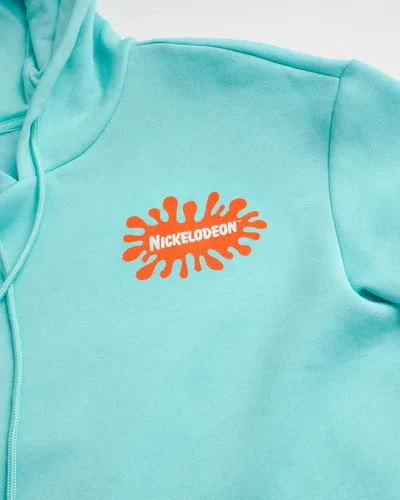 Miniatura 4 de Nickelodeon Sudadera de forro polar Rugrats para hombre, sudadera con capucha retro de los años 90, Tommy & Chuckie