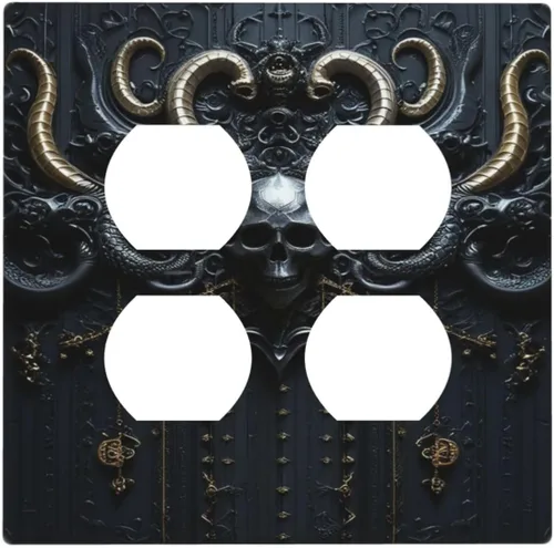 Miniatura 61 de Cubiertas Decorativas para Tomacorrientes Boho Floral Beige Flor y Hoja Botánico 1 Gang Interruptor de Luz Dúplex Placa Cubierta Placas de Boho