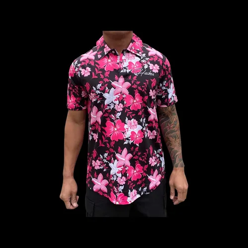 Miniatura 2 de Hacker Polo de golf divertido con gráfico loco Dri Fit Athletic Fit Golf